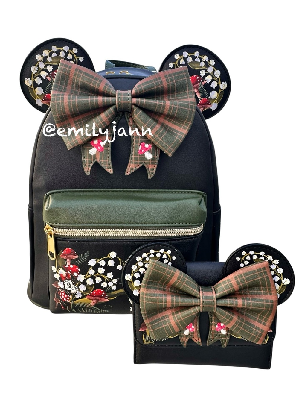 Minnie Mouse 🍄Backpack Set